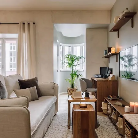 Tinggi - 1 Bedroom And Balcony In Saldanha Lisboa